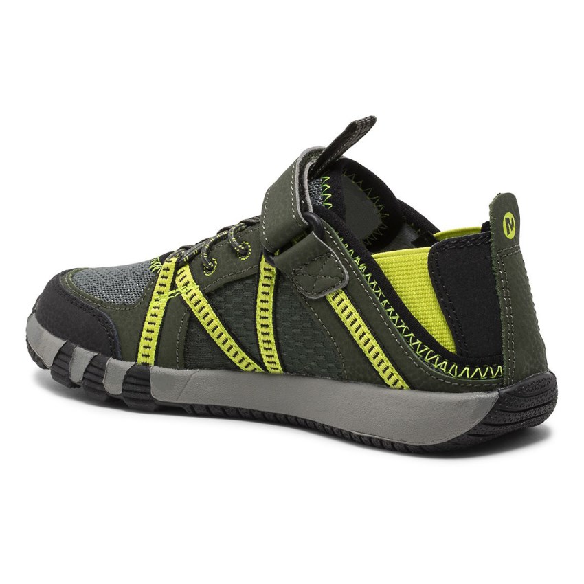 Sandales Merrell Hydro Free Roam Vert Olive Enfant | U.N.EQQC